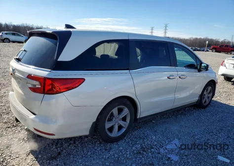 2019 Honda Odyssey Exl из США, поврежденный, VIN 5FNRL6H74KB015012